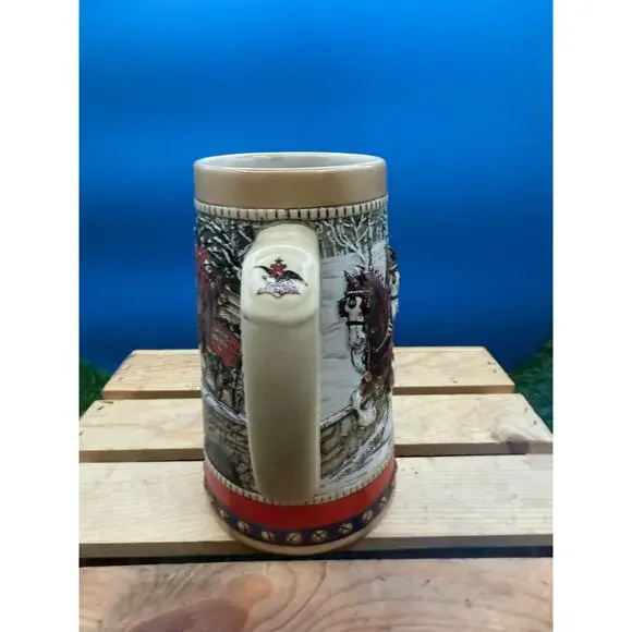 1988 Ceramarte Budweiser Clydesdale Stein-Made Brazil-Collector Series - Picture 4 of 8